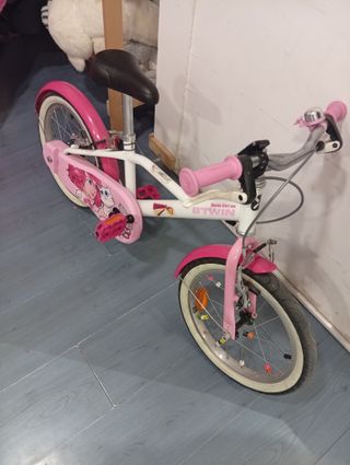 Bicicleta infantil rosa Btwin