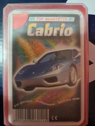 Carte Top Quartetto Cabrio