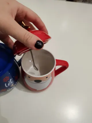 Coppie Tazze Natale Blu e Rossa Perfetto regalo!