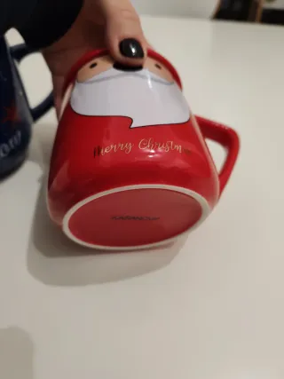 Coppie Tazze Natale Blu e Rossa Perfetto regalo!