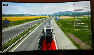 Pantalla PC Curva Negra