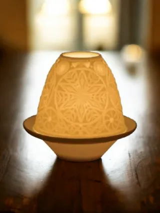 Portacandele Lladro Lithofane