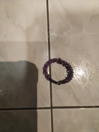 Pulsera lila Talla M