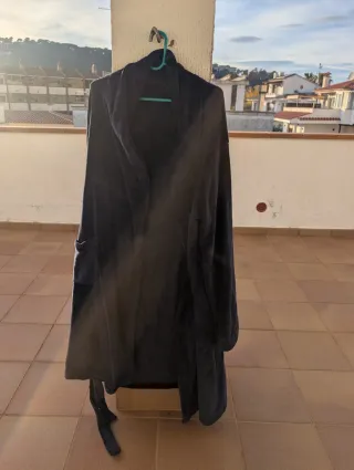 Bata de hombre azul marino