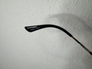 Gafas de sol polarizadas negras y verdes