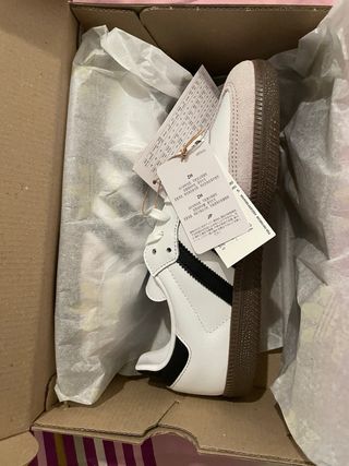 Adidas Samba Blancas y Negras