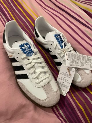 Adidas Samba Blancas y Negras