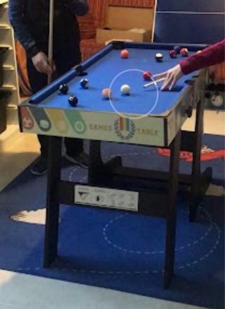 Mesa de juego 3 en 1: Futbolín, Billar y Ping Pong