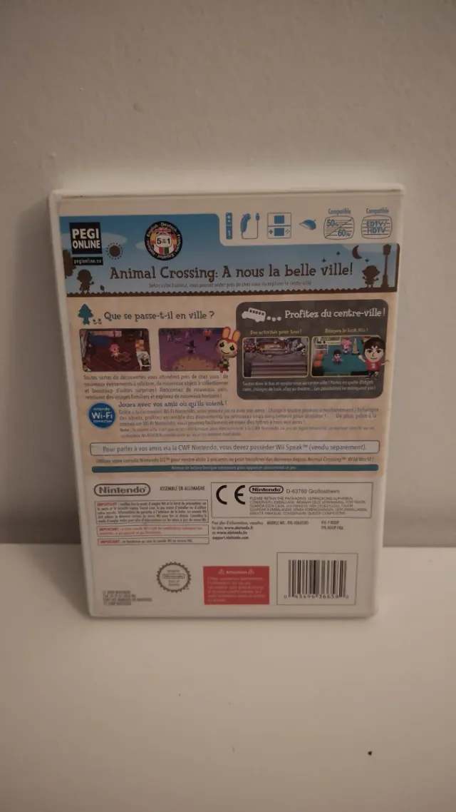 Animal Crossing Let's Go to the City Wii