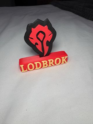 Adorno 3D Horda Personalizado