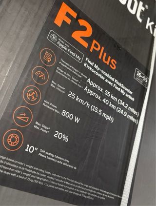 Patinete eléctrico Ninebot F2 Plus NUEVO