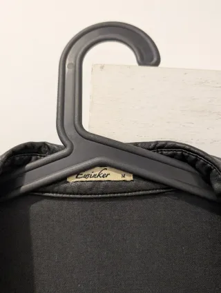 Vestido midi efecto piel