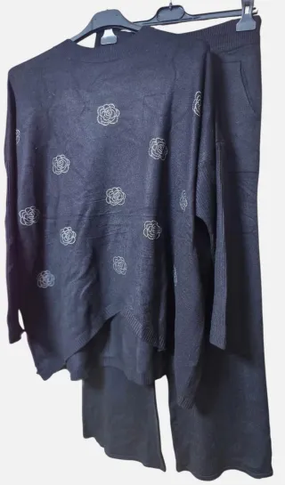 Conjunto dos piezas negro