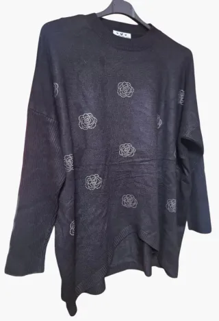 Conjunto dos piezas negro