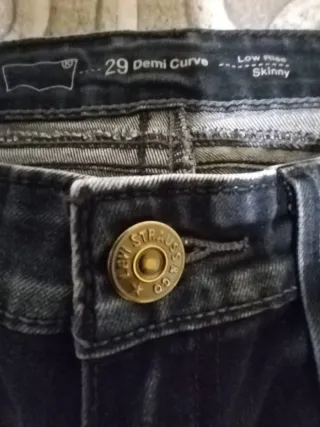 Pantalón Mujer, Levi's Skinny Low Rise Talla 29