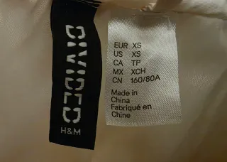 Chaleco blanco efecto piel