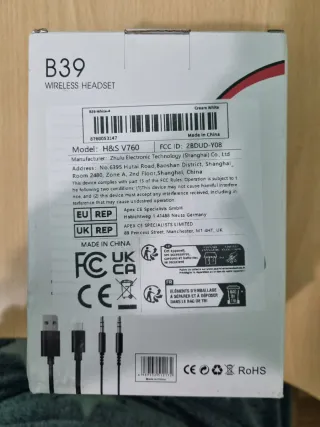 Auriculares Inalámbricos Bluetooth B39 Nuevos