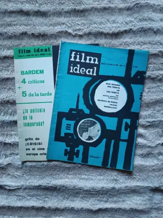 13 Revistas de Ciné 'Film Ideal' España 61-64