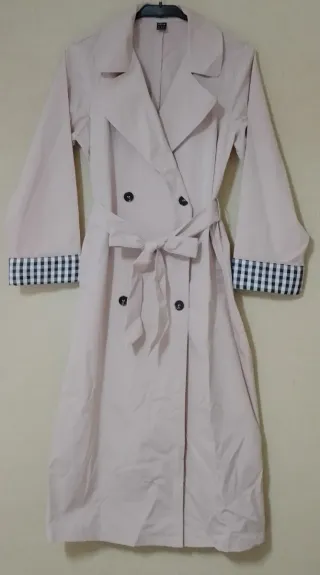 Gabardina beige mujer T.S