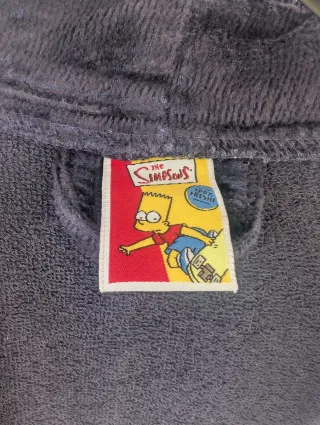 Bata DAD Simpsons azul oscuro Hombre