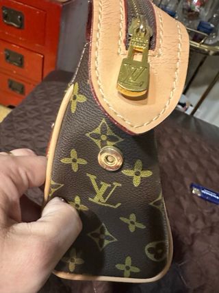 Bolso Louis Vuitton Beige y Marrón
