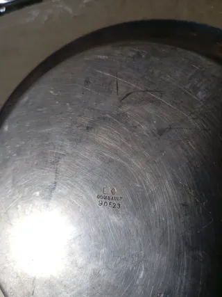 Tre piatti francesi Gombault fine XIX inizio XX