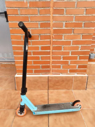 Patinete Scooter Oxelo Azul y Naranja