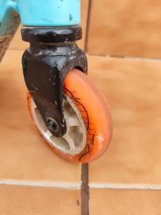 Patinete Scooter Oxelo Azul y Naranja