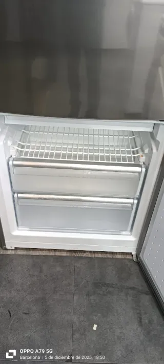 Nevera Combi Bosch Acero Inoxidable 200 x 70 cm