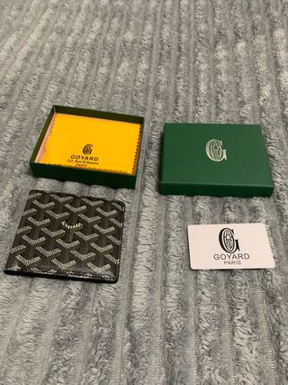 Cartera Negra y Verde