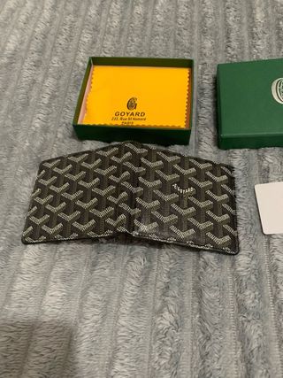 Cartera Negra y Verde