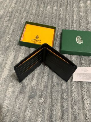 Cartera Negra y Verde