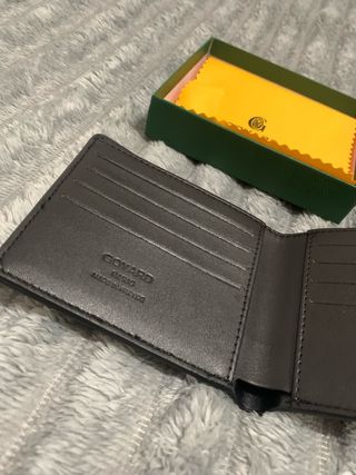 Cartera Negra y Verde