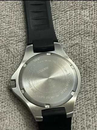 Reloj Victorinox Swiss Army Negro/Plata