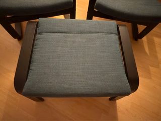 Conjunto 2 Sillones Poäng IKEA + Reposapiés
