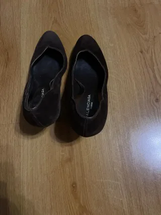 Tacones Balenciaga Marrones