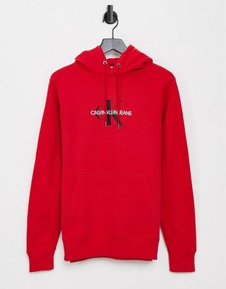 Sudadera Calvin Klein Roja