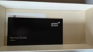 Estuche Montblanc 1 bolígrafo gris