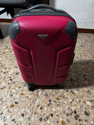 Maleta de mano rosa