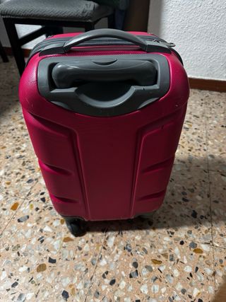 Maleta de mano rosa