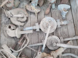 Lote herramientas taller antiguo