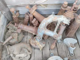 Lote herramientas taller antiguo