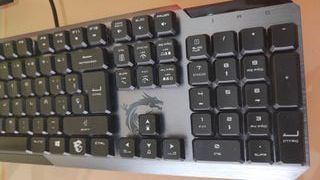 Teclado MSI Vigor GK50 Low Profile RGB