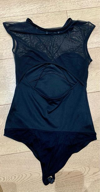 Body Bershka Negro Talla S