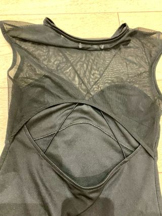 Body Bershka Negro Talla S