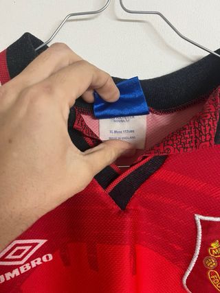 camiseta umbro manchester united 1994 1996