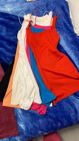 Lote 8 Vestidos Mini Talla S