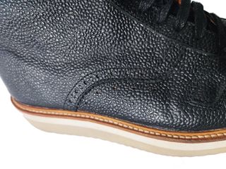 Swear London/ Botines Oxford cuero negro 42