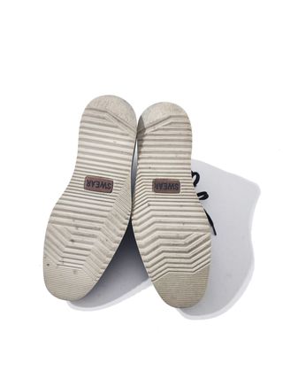 Swear London/ Botines Oxford cuero negro 42