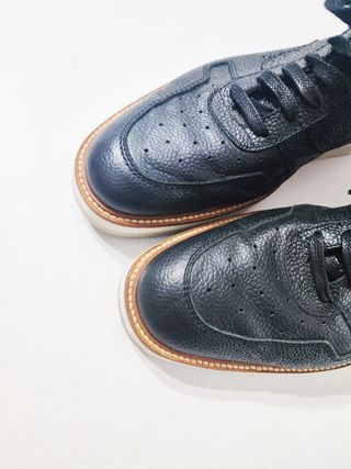 Swear London/ Botines Oxford cuero negro 42